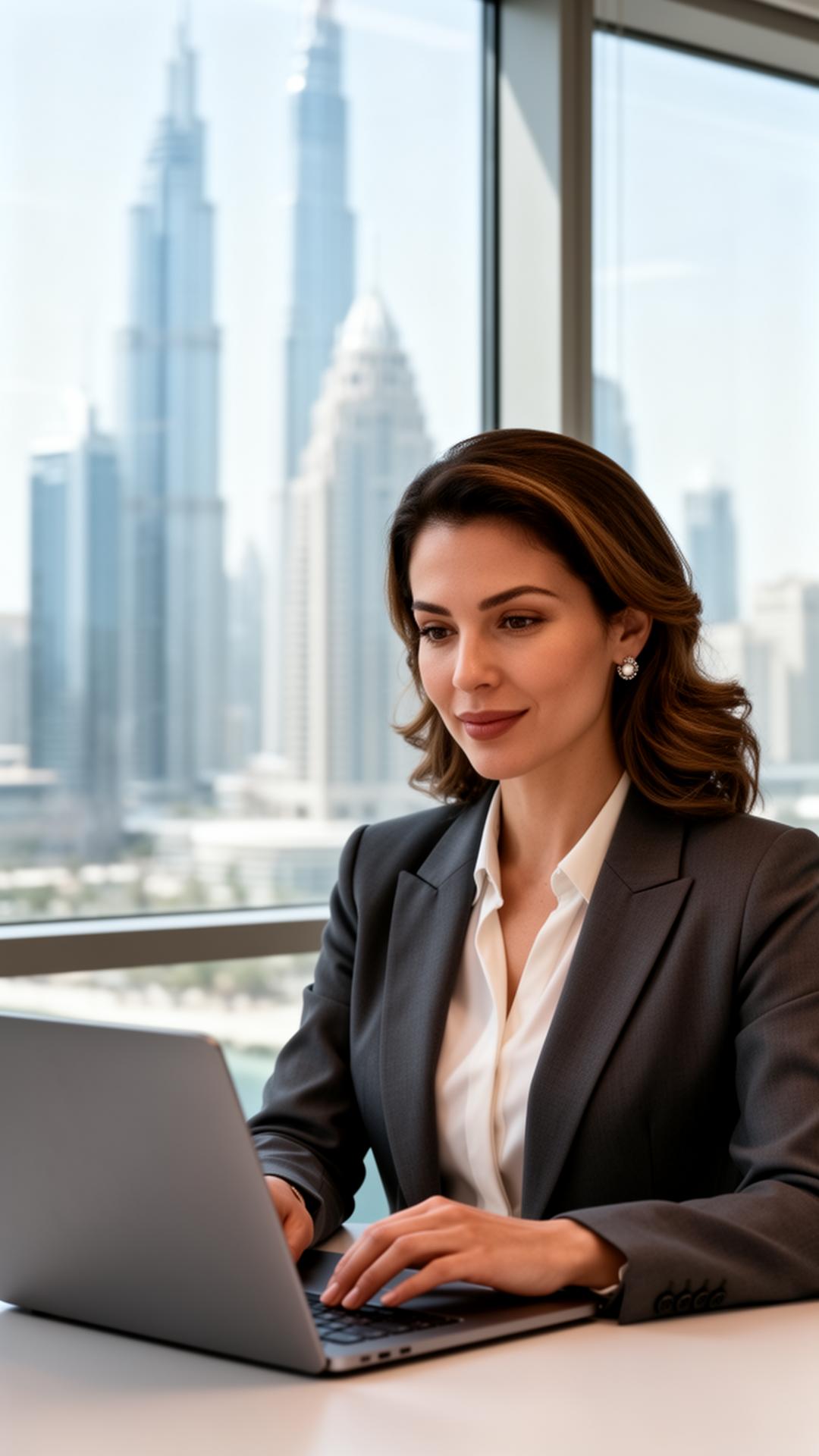 Business analyst at work